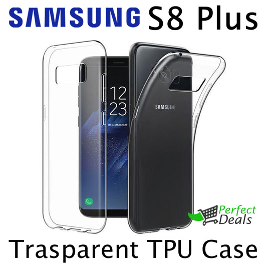 Transparent Clear TPU Case for Samsung S8 Plus
