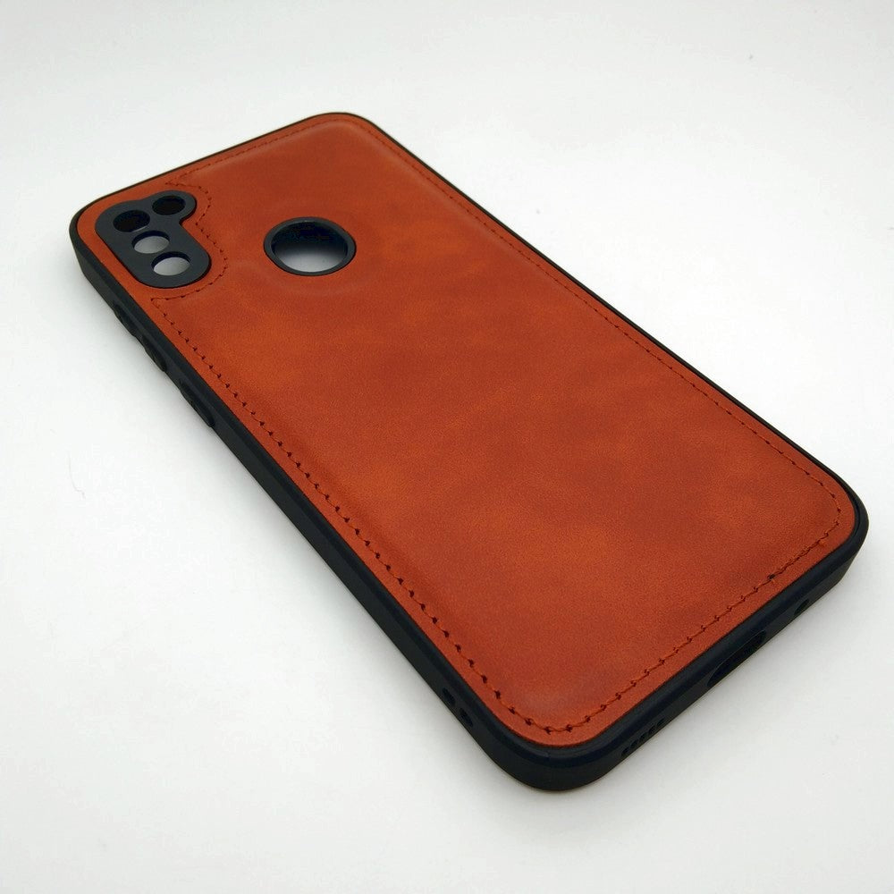 Luxury Leather Case Protection Phone Case Back Cover for Samsung A11 / M11