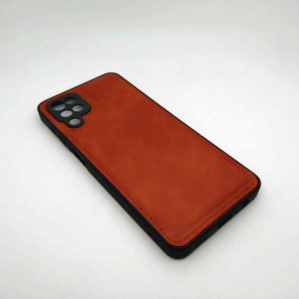 Luxury Leather Case Protection Phone Case Back Cover for Samsung A12 5G