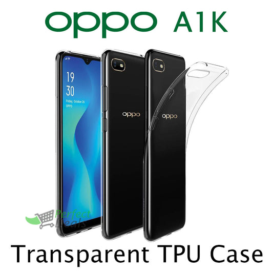Transparent Clear TPU Case for OPPO A1K