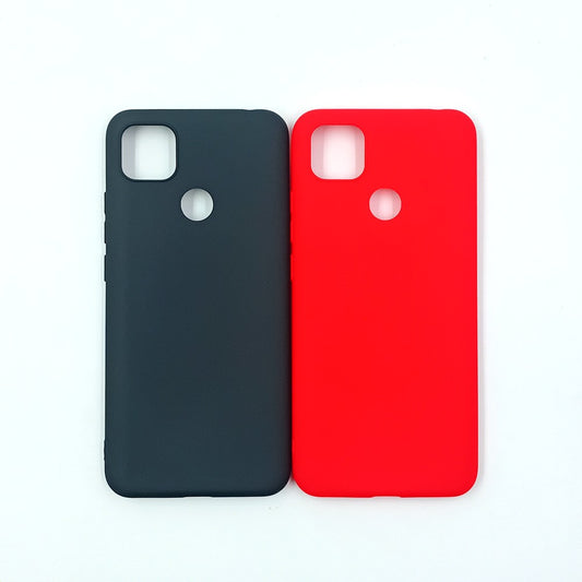 Redmi 9C bundle pack of 2 Silicone case slim back covers