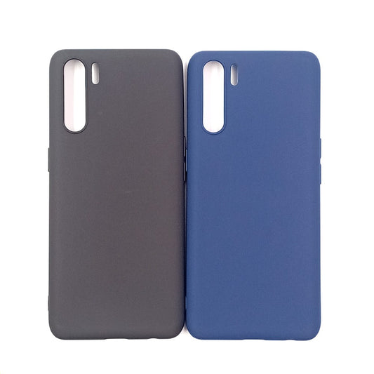 OPPO F15 bundle pack of 2 Silicone case slim back covers