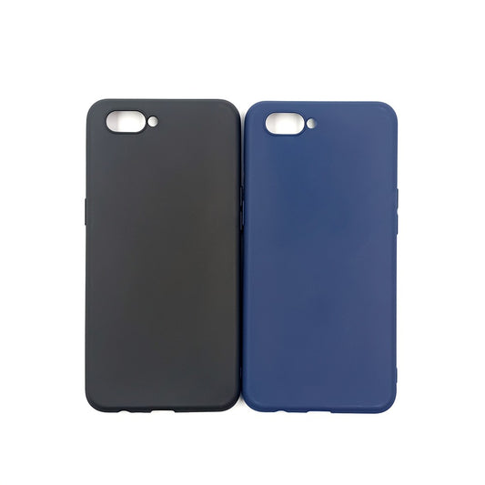 OPPO A3s bundle pack of 2 Silicone case slim back covers