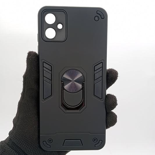 Samsung A05 Hard PC Case with ring holder Shockproof Slim back Cover