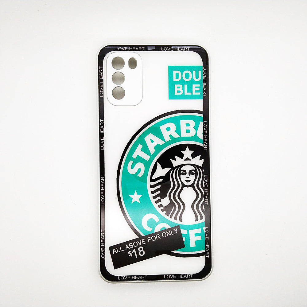 POCO M3 Starbucks Series High Quality Perfect Cover Full Lens Protective Transparent TPU Case For Xiaomi Mi POCO M3
