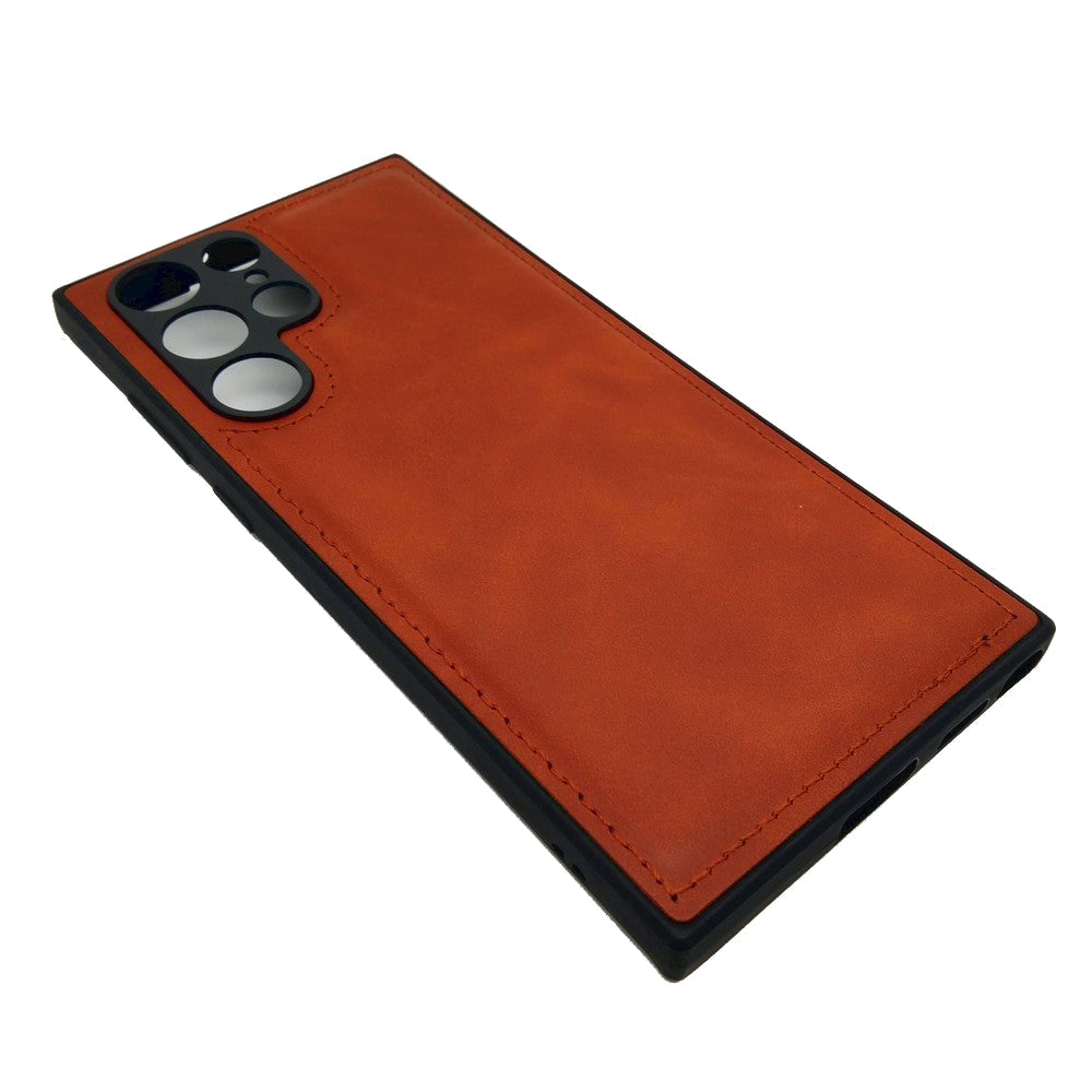 Luxury Leather Case Protection Phone Case Back Cover for Samsung S22 Ultra