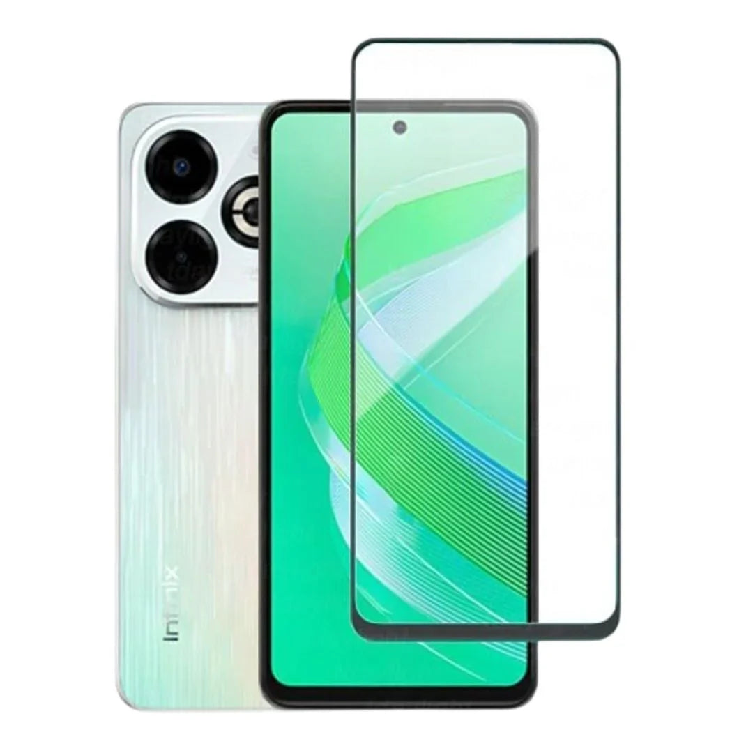 infinix Smart 8 Tempered Glass Screen Protector 9H HD Clear