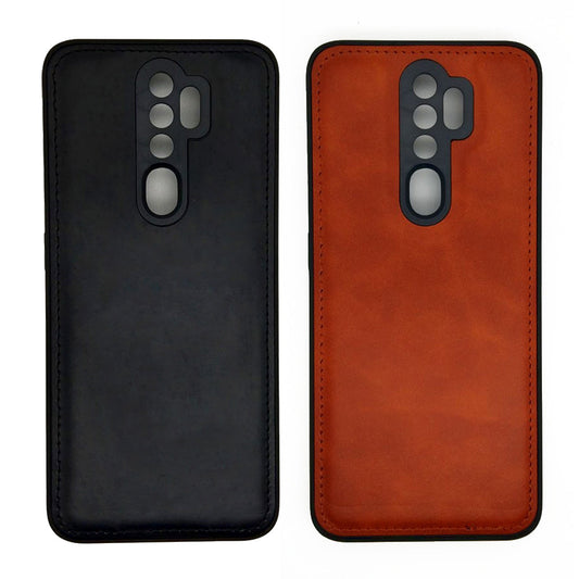 Luxury Leather Case Protection Phone Case Back Cover for OPPO A9 2020