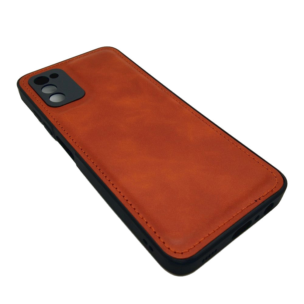 Luxury Leather Case Protection Phone Case Back Cover for Samsung A03s