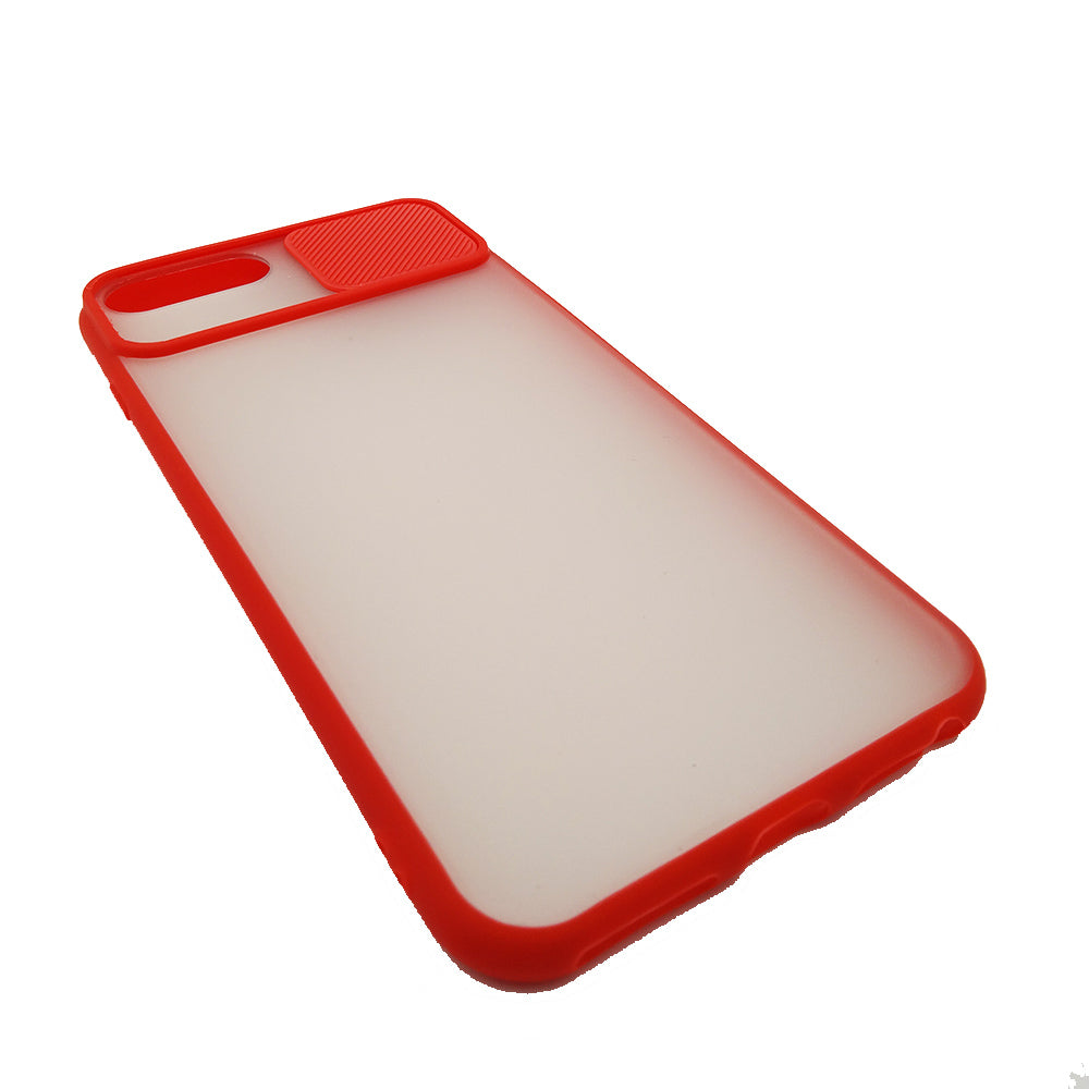 Camera Protection Slide PC+TPU case for apple iPhone 8 Plus