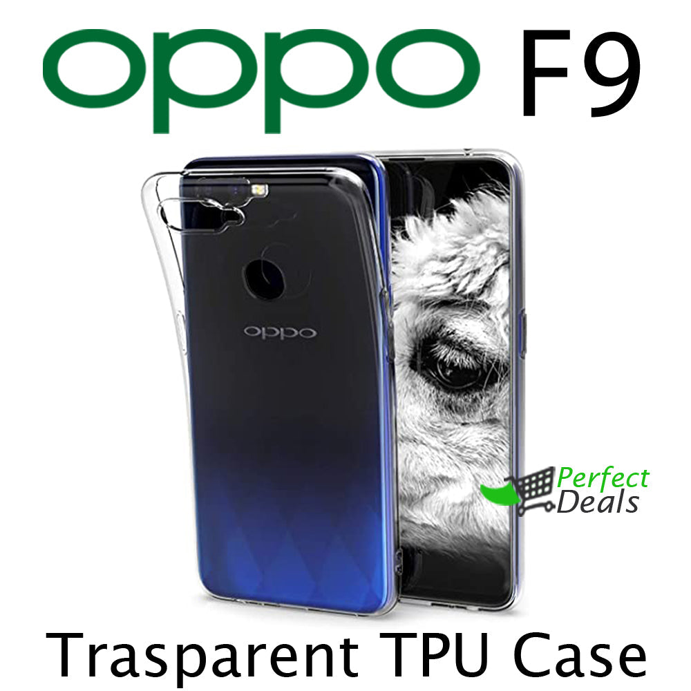 Transparent Clear Slim Case for OPPO F9