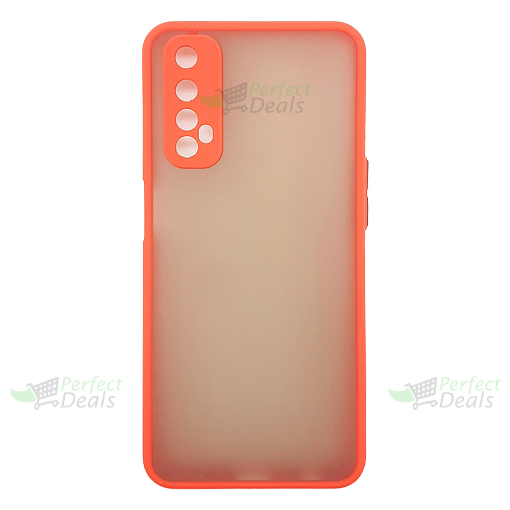 Camera lens Protection Gingle TPU Back cover for Realme 7