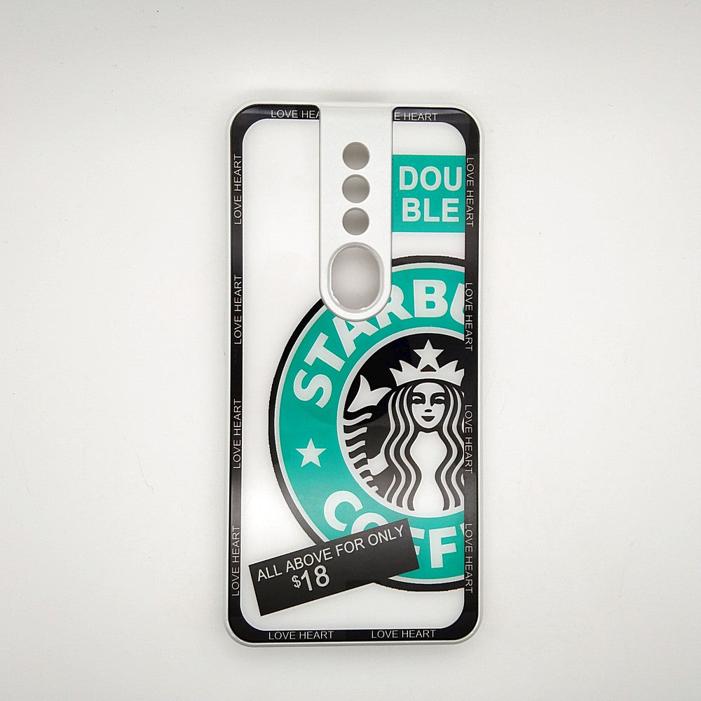 Starbucks Full Camera Lens Protective Hard Shel PC Case For OPPO F11 Pro