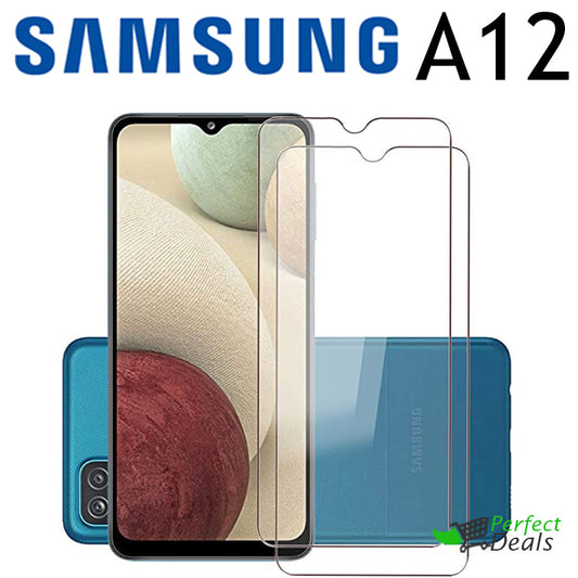 9H Clear Screen Protector Tempered Glass for Samsung Galaxy A12