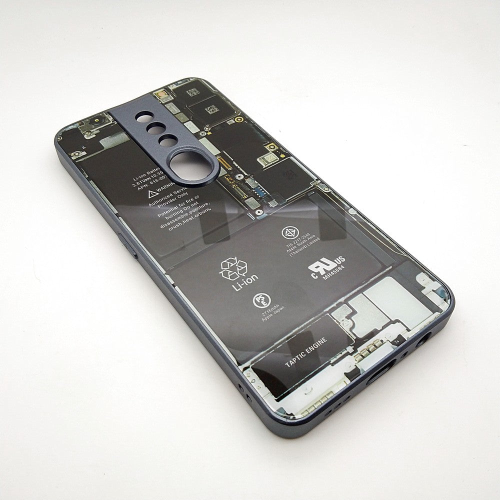 Circuit Board High Quality Hard Cover Full Camera Lens Protective Case for OPPO F11 Pro
