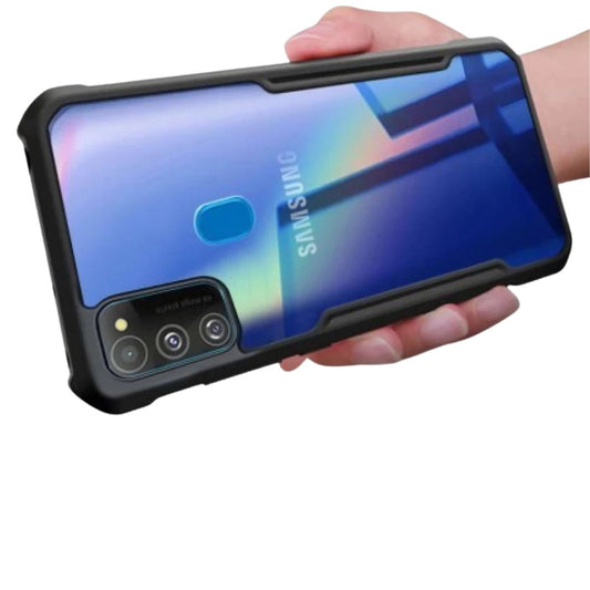 Samsung M21 iPaky Case Back Cover Matte Black TPU Bumper case