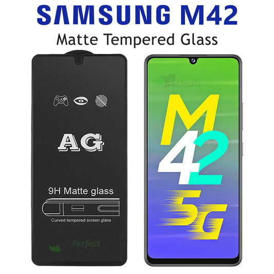 Matte Tempered Glass Screen Protector for Samsung Galaxy M42