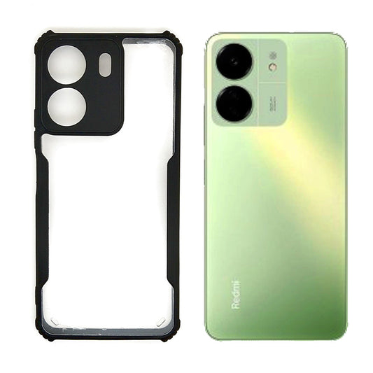 ALY Soft Silicone TPU Strong bumper case for Redmi Note 13C
