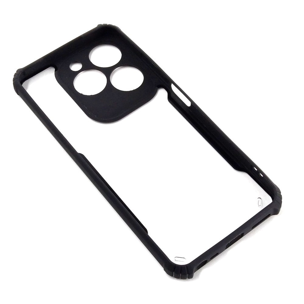 itel A70 case Matte Black Back Cover Soft Silicone TPU Bumper case