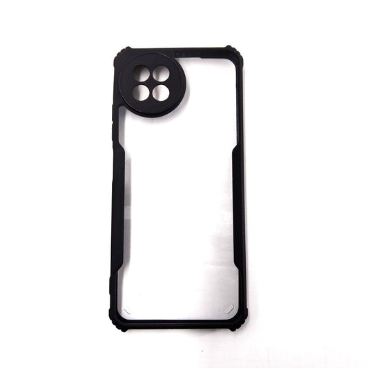itel S23 case Matte Black Back Cover Soft Silicone TPU Bumper case