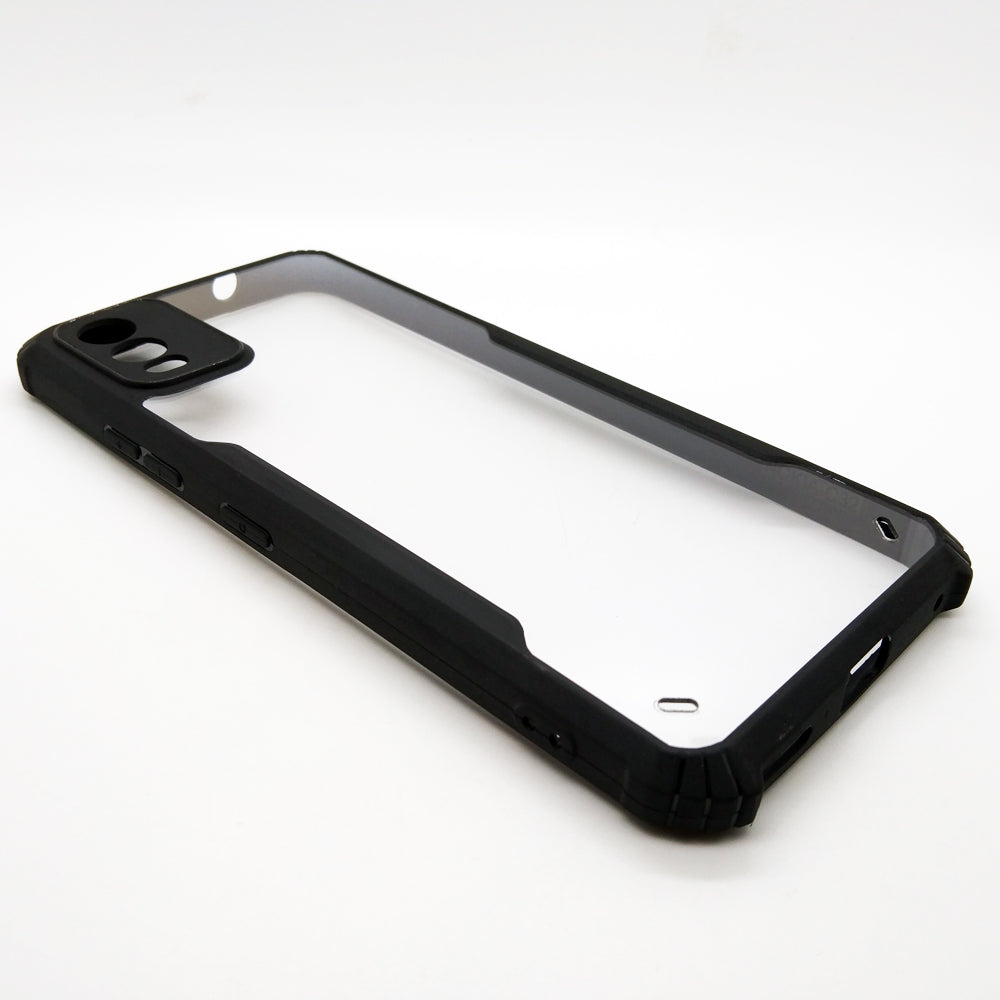Nokia C32 iPaky Case Back Cover Matte Black TPU Bumper case