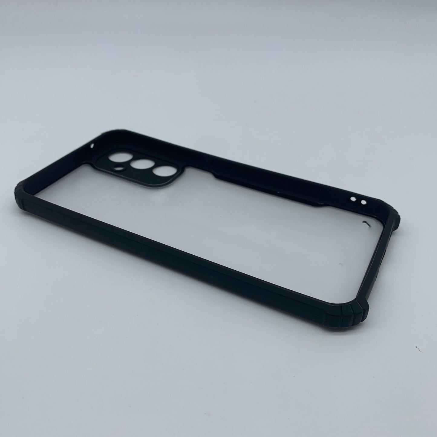Samsung A34 Shockproof Matte Black Border Aly Camera lens Protection back cover Case