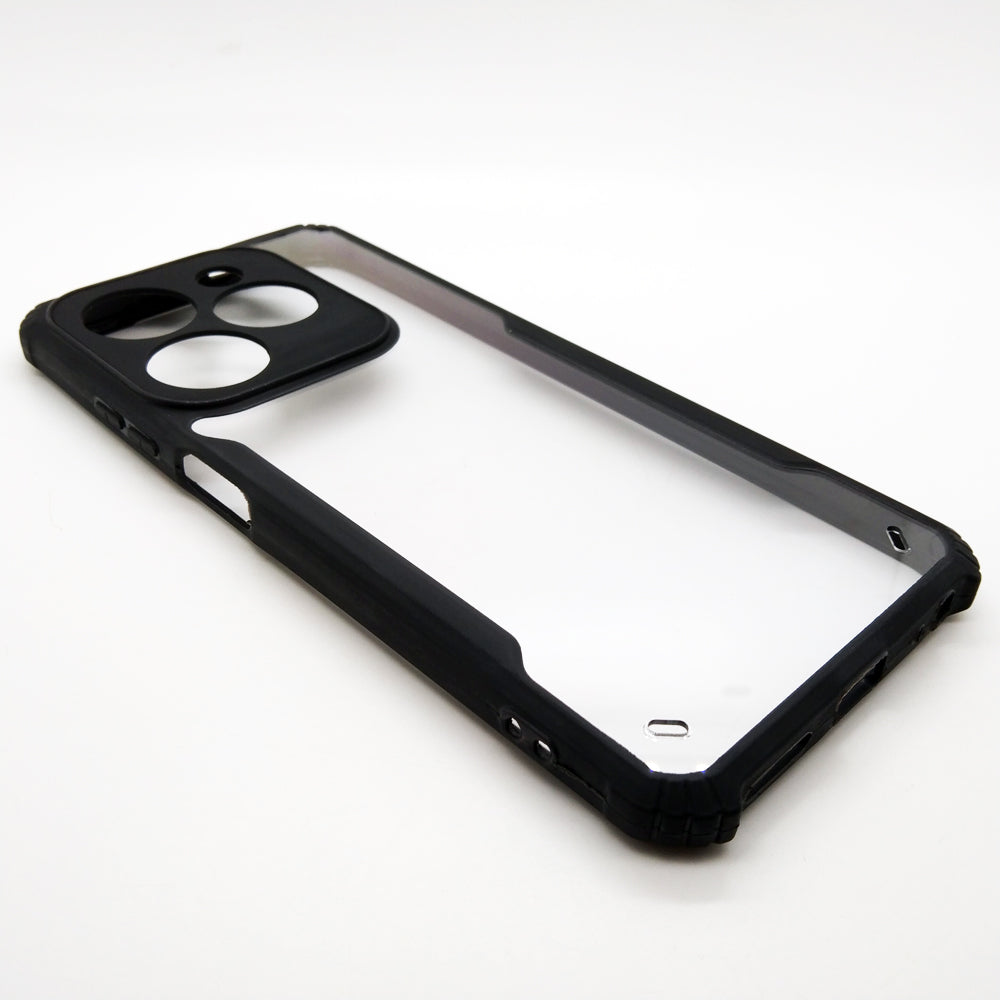 Tecno Spark 10C iPaky Case Back Cover Matte Black TPU Bumper case