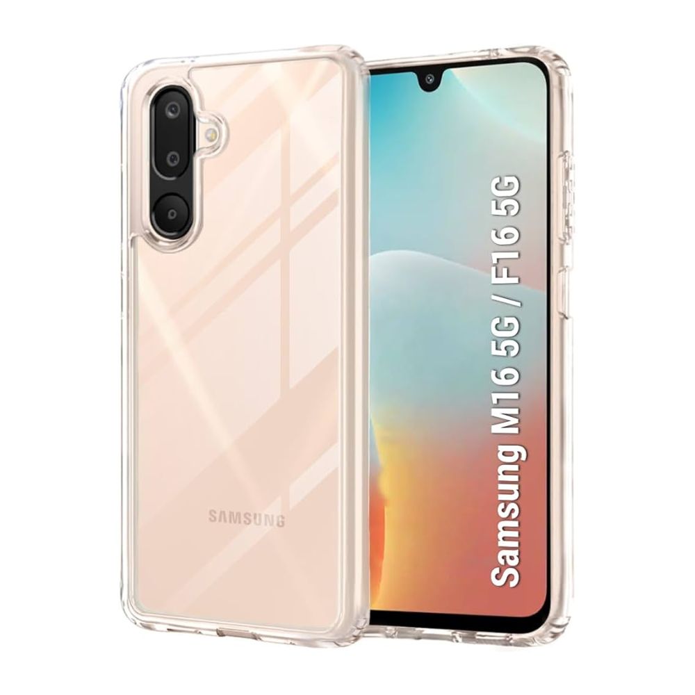 Samsung M16 Clear Anti-Shock Case Heavy Duty Corner Protection