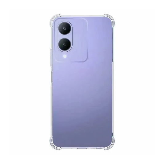 Vivo Y17s Clear Anti-Shock Case Corner Drop Protection