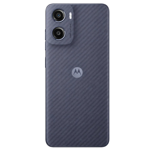 Motorola Moto G05 Carbon Back Sticker Matte Finish Back Protection Wrap