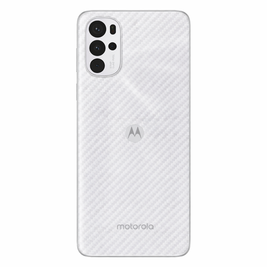 Motorola Moto G22 Carbon Back Sticker Anti-Scratch Mobile Back Skin