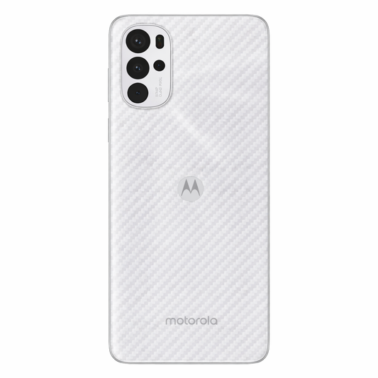 Motorola Moto G22 Carbon Back Sticker Anti-Scratch Mobile Back Skin