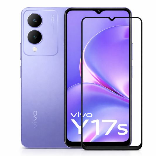 Vivo Y17s Tempered Glass Screen Protector 9H HD Clear
