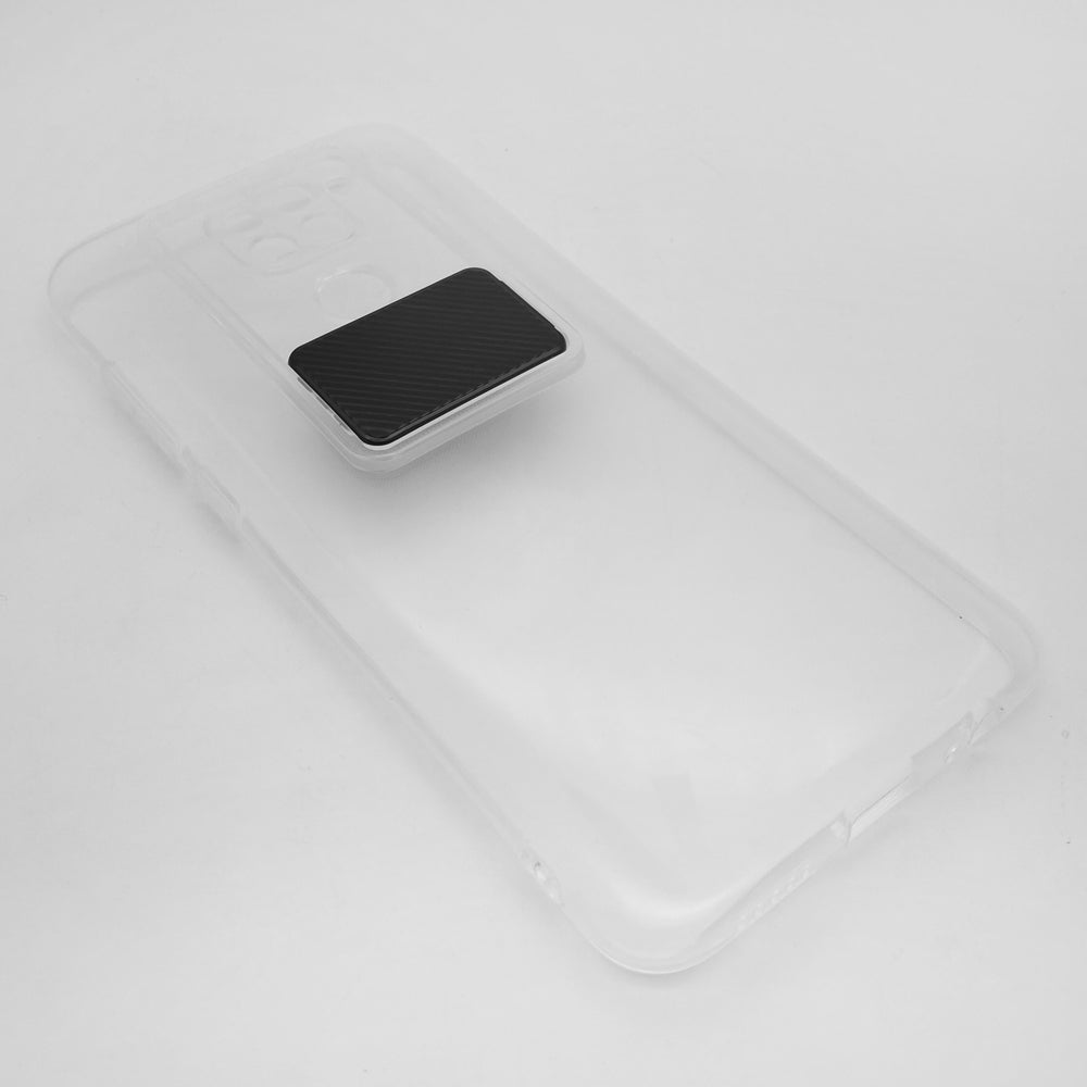 Redmi Note 9 Camera Slide Protection Clear Back Cover Soft Silicone TPU Bumper case