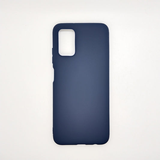 Samsung A03s bundle pack of 3 Silicone case slim black red blue back covers