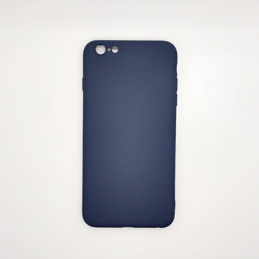iPhone 6 Plus bundle pack of 3 Silicone case slim black red blue back covers