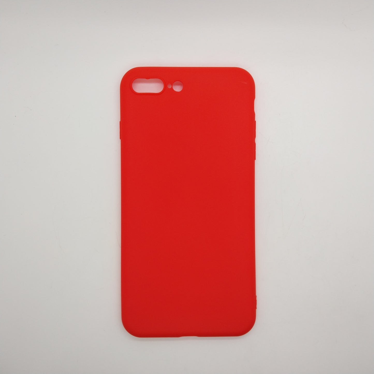 iPhone 7 Plus bundle pack of 3 Silicone case slim black red blue back covers