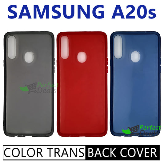 Semi Transparent TPU Case for Samsung A20S