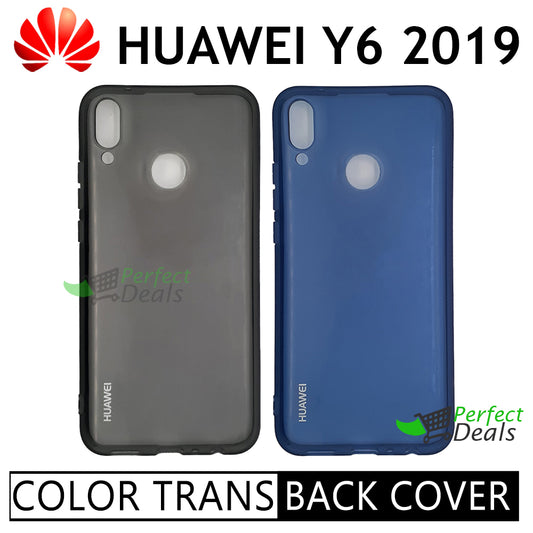 Semi Transparent TPU Case for Huawei Y6 2019