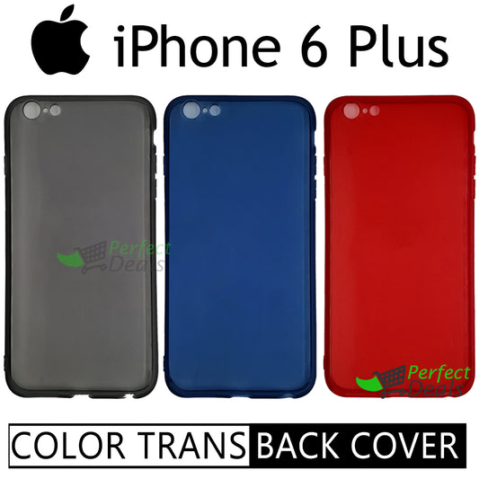 Semi Transparent TPU Case for apple iPhone 6 Plus