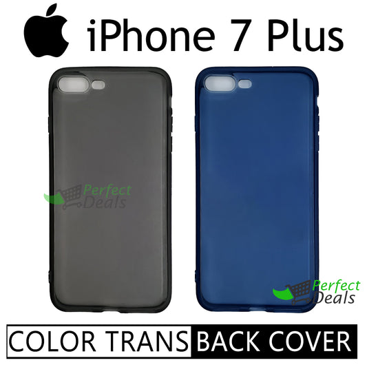 Semi Transparent TPU Case for apple iPhone 7 Plus