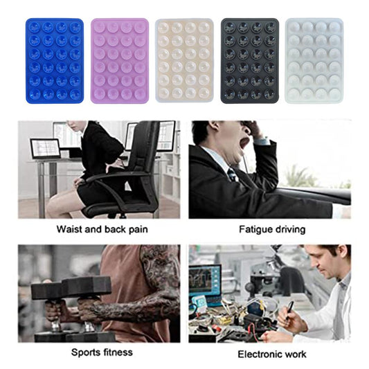 Universal Silicone Suction Pad for Mobile Phone Holder Secure Fixing Adhesive Rubber Sucker Pad