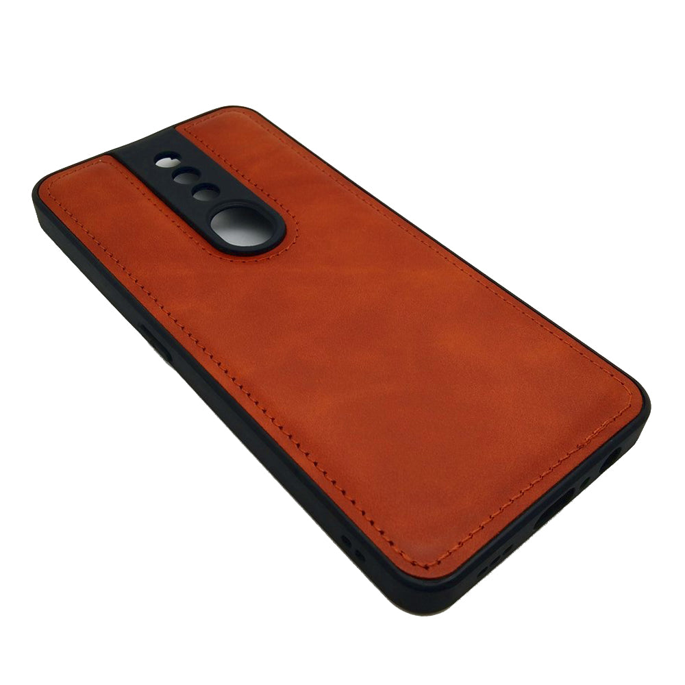 Luxury Leather Case Protection Phone Case Back Cover for F11 Pro