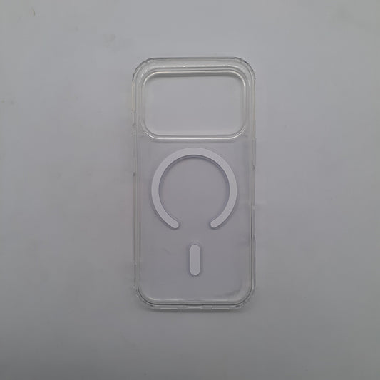 iPhone 17 Pro Clear MagSafe Compatible Case Magnetic Charging Cover
