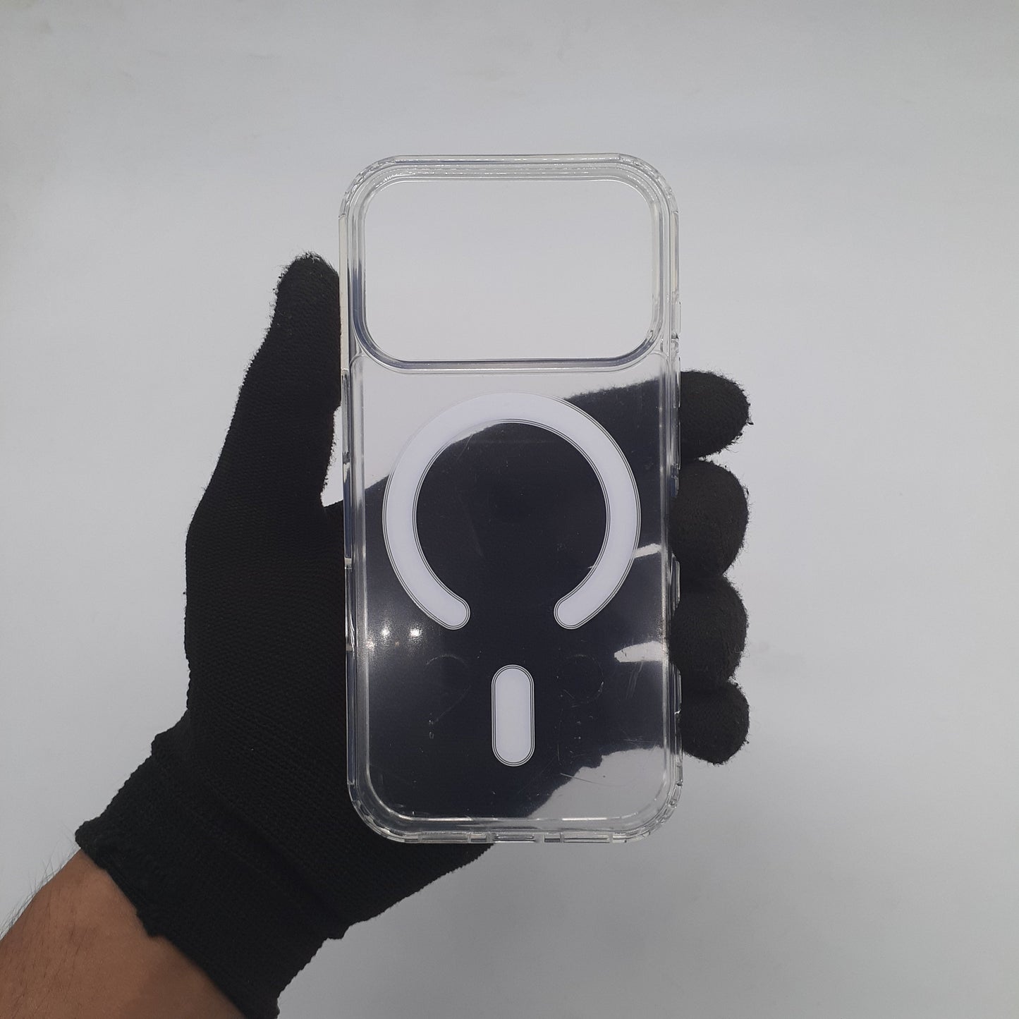 iPhone 17 Pro Clear MagSafe Compatible Case Magnetic Charging Cover