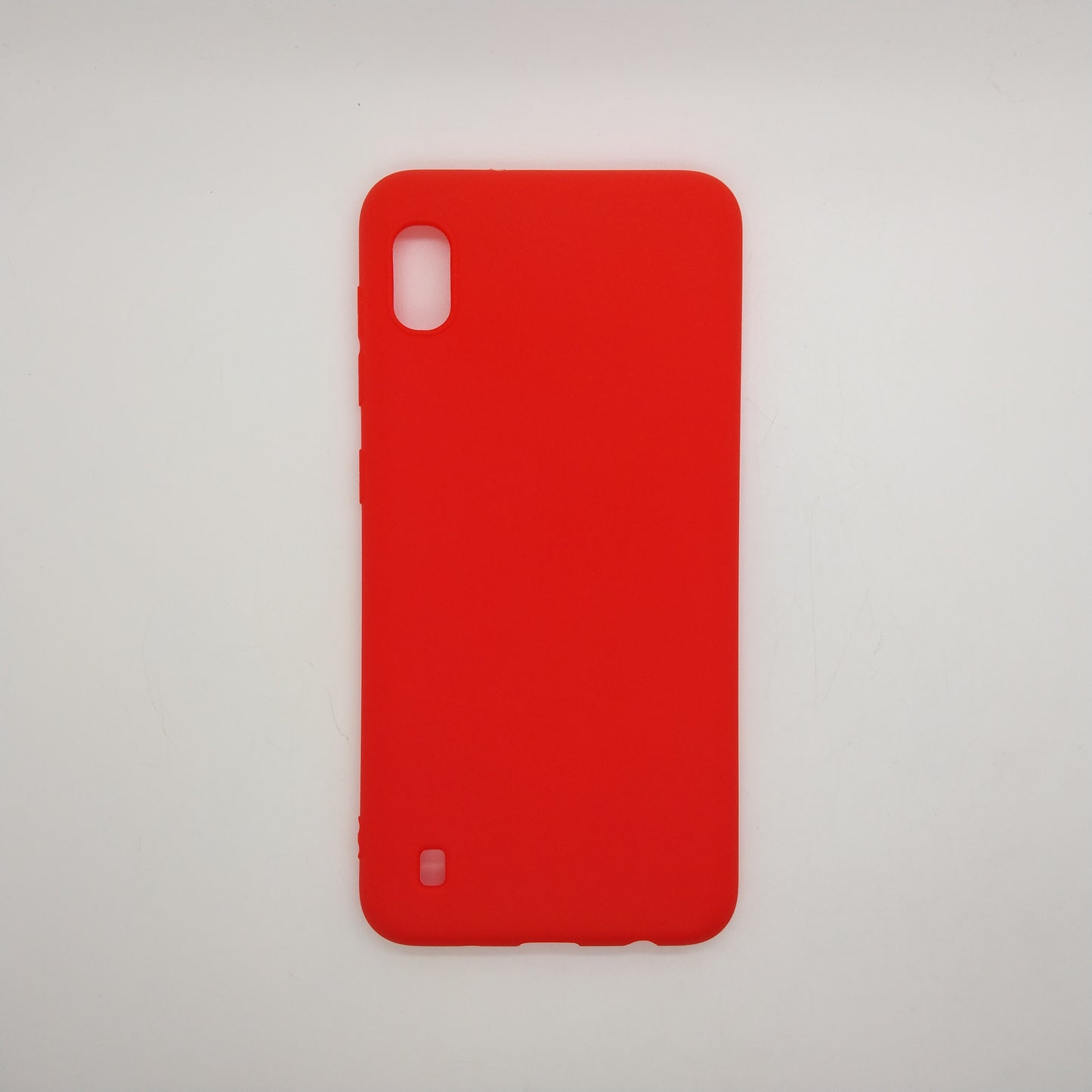Samsung A10 bundle pack of 3 Silicone case slim black red blue back covers