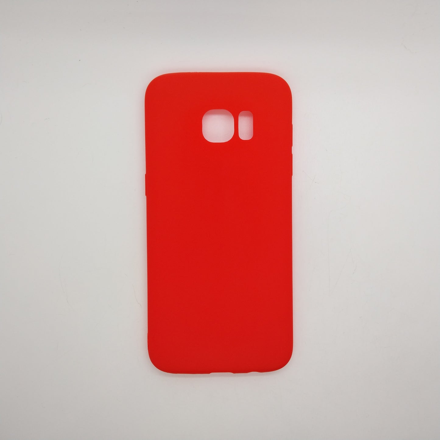 Samsung S7 Edge bundle pack of 3 Silicone case slim black red blue back covers