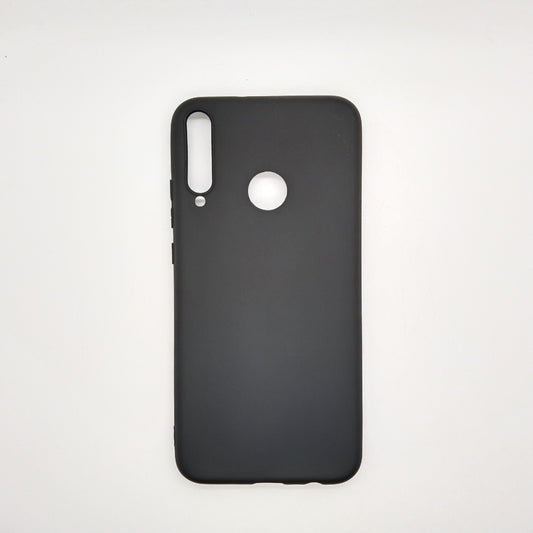 Huawei Y7p bundle pack of 3 Silicone case slim black red blue back covers