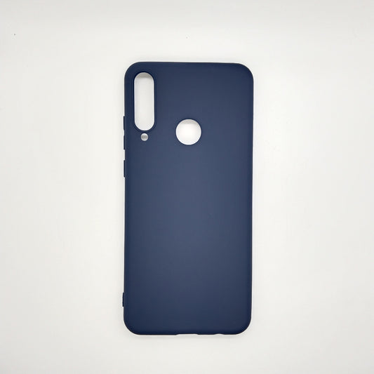 Huawei Y6p bundle pack of 3 Silicone case slim black red blue back covers