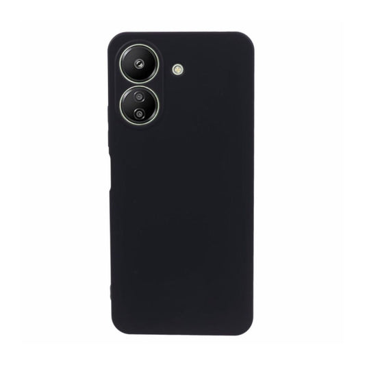 Redmi 13C Soft Silicone Black TPU Back Cover Case For Redmi 13C